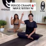 Anshula Kapoor Instagram - Dear Ladies, period cramps can be painful, but @anshulakapoor and I are here to help you out 🩸 Menstrual cramps, bloating, backache, etc. are very common during periods and these symptoms quite often hinder our daily routine. The secret is to maintain movement even when you feel like just lying on the bed. These Yoga asanas can actually help alleviate these symptoms and the movement in the body releases happy hormones which elevate your mood. Next time you face period pains, try practicing these asanas and discover how they can be natural pain managers. So, get on the mat and start moving with these asanas on a daily basis. 🧘🏻‍♀️💖 #YogaForPeriods #YogaGirl #YogaForMenstruation #YogaDaily #AnshukaParwani #YogaMumbai #AnshukaYogaWellness #AnshukaYoga Anshuka Yoga
