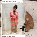 Anshula Kapoor Instagram - Even 2021 Anshula wouldn’t have believed that she would ever wear shorts; let alone pair it with a cropped top! When I first ordered the blazer and shorts with @shereenlovebug , I asked her to make them as long as possible. Because I’m still insecure about my thighs and my Fupa. I still have bad body image days where all I want to do is hide under oversized loose clothes. So first instinct is always to cover everything up.. But I’m so glad she convinced me to have them shortened, and I’m proud of myself for having the courage to get out of my comfort zone. Sometimes, you need to pat your own back & acknowledge self growth. And yes, dressing up in clothes you wouldn’t normally wear is self growth, and it takes a good amount of courage to be comfortable in silhouettes you would never wear. But I’m learning and loving that not everything needs to be perfect. That I get to define what I feel good in. And it’s perfectly normal to have thick legs, a fupa, loose skin and stretch marks. Styled by @mohitrai with @ruchikrishnastyles Assisted by @muskanduaaa Shorts and jacket by @shopmonokrom Bralette by @nykdbynykaa Rings by @tanzire.co Earrings by @misho_designs Makeup by @aashna_shah with assistance from @tarang.lodha Hair by @hairby_shivanik Shot by @visualaffairs_va