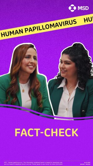 Anshula Kapoor Instagram - I’m raising awareness about the importance of HPV vaccination for a healthier future with Doctor Sejal Ajmera @drsejal_ajmera , @once.upon.a.vagina . Join me in rejecting the risk of cervical cancer!

Start your HPV prevention journey by clicking the link in bio and learn about HPV vaccination, book a free tele-consultation and more.

This information is for awareness only. Please consult your gynaecologist for more information on HPV prevention.

#RejectTheRisk #FactCheck #HPV #HPVcancer #HPV #HumanPapillomavirus #HPVAwareness #HPVSupport #WomensHealth #CervicalCancerPrevention #CervicalCancer #HPVVaccine #MSDTRK1

IN-GSL-00748 | 20/10/2023 - 19/10/2025
