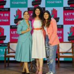 Anshula Kapoor Instagram - On world mental health day earlier this week, I had the privilege of joining @kushakapila @ananyabirla @tanejamainhoon & @varunduggi to have an open, honest, no holds barred conversation about the good bad and ugly side of mental health. I want for us to be able to talk about our mental health the same way we can about our physical health. Without stigma. Because our mental health affects every part of our life. There were days I couldn’t even get out of bed to brush my teeth, let alone put up a brave front and act “normal”. I was fortunate enough to be able to afford the resources I needed. Therapy truly gave me a new lease on life, and I am so happy to associate with a brand like @maybelline_ind that gives so much attention to a topic that is still surrounded by stigma and mockery. Thank you @maybelline_ind for creating a global platform to have conversations about mental health, for providing resources for people to get help and to be able to help their loved ones, as well as encouraging us to normalize mental health. #LetsBeBraveTogether ❤️ 🎥 @rk.filmz Hair: @hairby_shivanik Makeup: @divyashetty_ Dress: @uniqloin Shoes: @londonrag_in