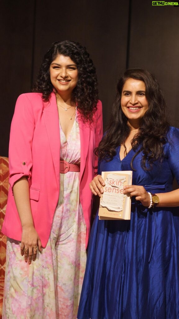Anshula Kapoor Instagram - I had the pleasure of chatting with Dr. Kiran Sethi, MD @drkiransays in a tell-all chat about my struggles with PCOS, laser hair removal and weight loss. Dr. Kiran broke down myths and shared the science behind these troublesome problems. Her book Skin Sense, available on Amazon.in also provides real honest info on how to tackle this common issue! Dr. Kiran practices in New Delhi @isyaderm both in person and virtually. #pcos #polycysticovariansyndrome #laserhairremoval #hirsutism #beautywithin