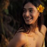 Anukreethy Vas Instagram - A burst of yellow in the golden hour, where smiles and flowers bloom. 🌻🌼☀️ . Captured by @kilaruness 📸 . #goldenhour #flowers #anukreethyvas #photography . #goldenhour #goldenhourmagic #smileandshine #yellow #anukreethyvas #tollywood #tollywoodactress #kollywood #kollywoodcinema #kollywoodactress #photography Hyderabad