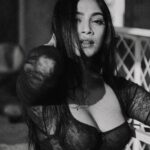 Anukreethy Vas Instagram - Elegance in every hue of black 🖤♠️♣️🃏 . Shot by @kilaruness 📸 . . #MonochromeMagic #BlackIsBeautiful #SensualStyle #ElegancePersonified #MonochromeGlam #BoldAndBeautiful #BlackOutfitGoals #TimelessElegance #ShadowPlay #GlamourShot #FashionistaVibes #PortraitPerfection #AllureInBlack #CaptivatingContrast #SultryGoddess #InstaChic #NoirBeauty #FashionGoals #anukreethyvas #kollywood #kollywoodcinema #kollywoodactress #tollywood #tollywoodactress #trending Hyderabad