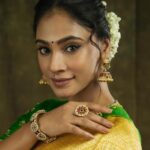 Anukreethy Vas Instagram - “A touch of sunshine woven in silk. 💫 . Clicked by @jimmynomula 📸 Styling: @stylingbykarthikaswin ❤️ Styling team: @sirichandana_medi Makeup & hair: @makeuphairbyrahul Saree: @paaprikastore Blouse: @archana.karthick Jewell: @karnikajewelshyd . Song credits @pradeep_kumar1123 #anukreethyvas #kollywood #kollywoodcinema #kollywoodactress #tollywood #tollywoodactress #tollywoodcinema #tnr #tigernageswararao #yellowsareemagic #EthnicElegance” Hyderabad