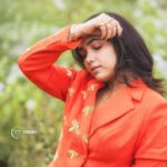 Anupama Gowda Instagram - 🧡🧡🧡 Outfit: @kalasthreebytejaswinikranthi Styling : @tejukranthi Assisted by : @khushi_jagadisha PC: @raghavstudios