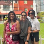 Anupama Gowda Instagram - KCC day with my people and you lovely audience =fun ♥️ Outfit : @zara (so many asked me about this fit ) @_raaghava @tejukranthi @krishithapanda Bangalore, India