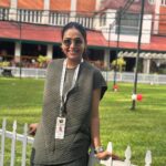 Anupama Gowda Instagram - KCC day with my people and you lovely audience =fun ♥️ Outfit : @zara (so many asked me about this fit ) @_raaghava @tejukranthi @krishithapanda Bangalore, India