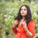 Anupama Gowda Instagram - 🧡🧡🧡 Outfit: @kalasthreebytejaswinikranthi Styling : @tejukranthi Assisted by : @khushi_jagadisha PC: @raghavstudios