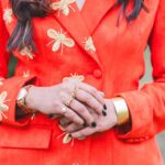 Anupama Gowda Instagram - Bee-you-tiful 🧡 Outfit : @kalasthreebytejaswinikranthi Styling : @tejukranthi Assisted by: @khushi_jagadisha PC: @raghavstudios