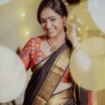 Anupama Gowda Instagram - You can never go wrong with ಸೀರೆ♥️ Saree: @mysoresilksareesss
