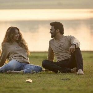 Anusha Dandekar Instagram - “Into the woods, carefully step, this is their home and you are a guest…” 🤍

The perfect words for all animal kind, we wish they could live like this forever. 
Our hearts are happy knowing it’s happening @thebackwatersanctuary where they really are wild and free… we are just guests… 🤍
We also LOVE to continue helping rescue and rehabilitate as many souls as possible… 
You can help too by buying the @thebackwatersanctuary merchandise, like the ones we are wearing in the pictures.🤎
It’s the perfect New Years gift! Clothes for a great cause! 🎁 
Just go to the BWS page and it will direct you there! 100% of the profit goes to all the beautiful rescues! 
Ps: They have just rescued a foal with an amputated leg and are building a prosthetic limb for it! Let’s all help! Share this everywhere!
🐴❤️

#bekind #bebrave #bewild 

Shot by: @abdulshez 📷 
Outfits: @thebackwatersanctuary merch!