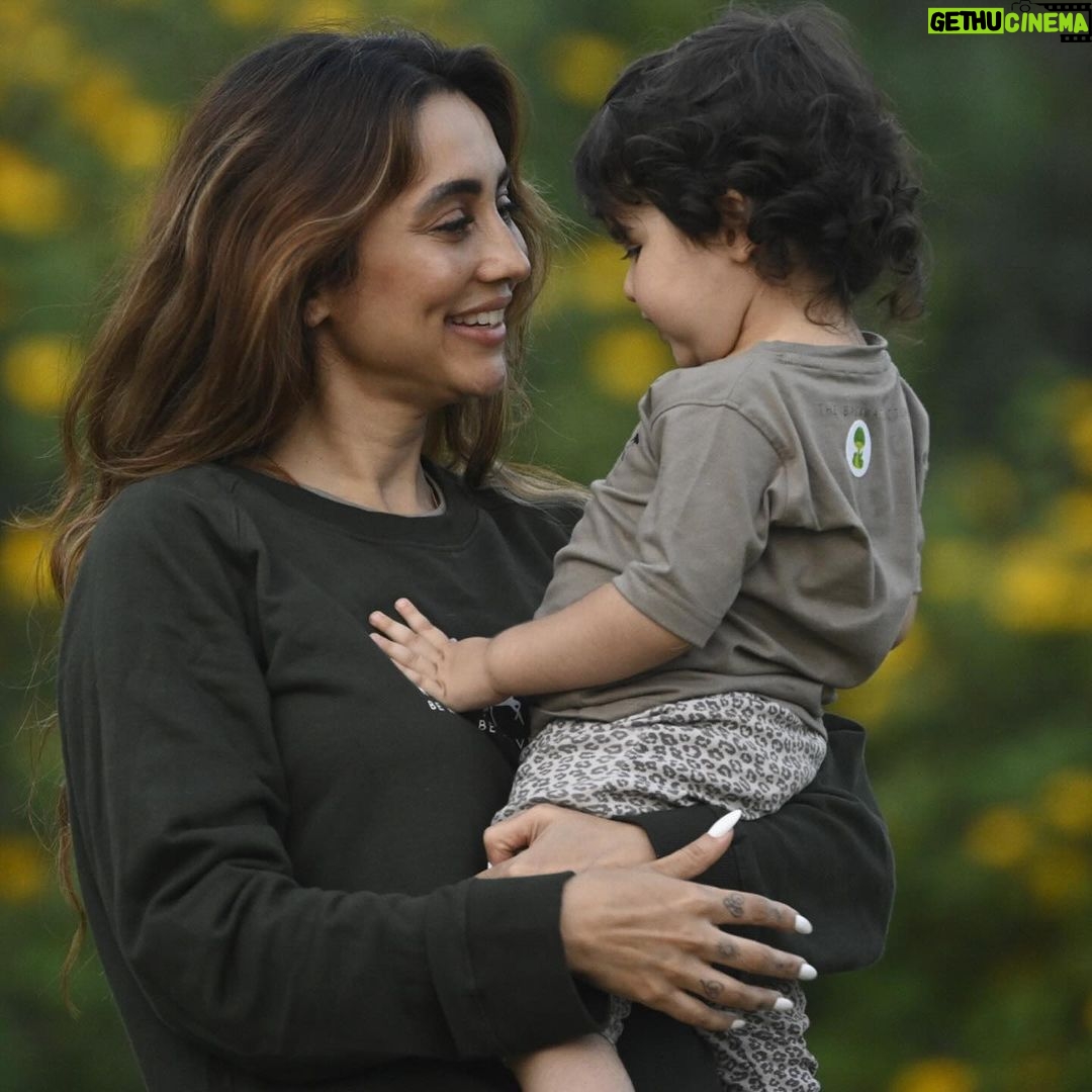 Anusha Dandekar - 159.7K Likes - The two of us at 2! 😍🥹❤️
My Sa Bear, I can’t believe you are 2! You are such a bright light, so kind, so clever and so generously giving, a natural junglee, always one with the animals because your soul is as pure as theirs annnd you are an absolute cartoon, my little cutie pie… I love you more than you & I will ever know… I thank @zohajung every single day for bringing you into my life. Always forever ✨
@thebackwatersanctuary 🤎❤️🤎
Beautiful pictures by: @abdulshez