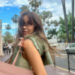 Anusha Dandekar Instagram - Just a Desi girl, who took a flight to France, Germany came in between, now shopping Italian things and letting the European breeze & sun set her soul free… The beginning… 🩵 @sashajairam 📸🫠