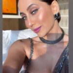 Anusha Dandekar Instagram - I know you won’t leave me hangin…🖤 Photo series coming soon… Dress by @gavinmiguelofficial @gavinmiguel7 🖤 Jewels by @curiocottagejewelry Hair by @hamidahairartis 🖤