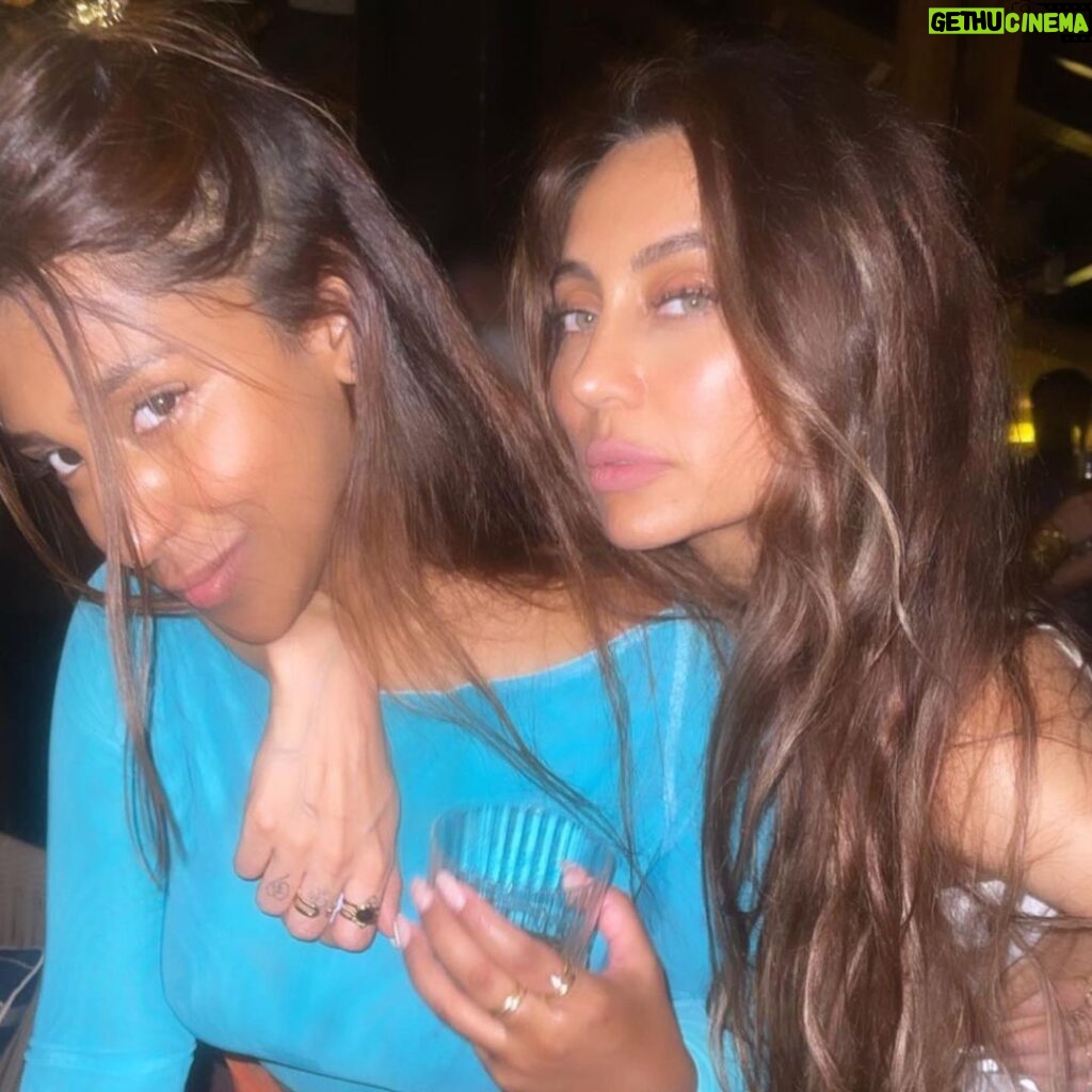 Anusha Dandekar Instagram - My baby Sash, where do I begin… my favourite zodiac, spiritual, psychic, tarot loving best girl. What would we do without that in our lives, that we can talk about for hours and then give each other solid advice, which we won’t listen to and then repeat it all again hahaha… what would I do without you! You may bring out the best in people through your photographs but I’m lucky to have you bring out the best in me with friendship and love. Whether it was through the pandemic or just our random meet ups and dancing away in different countries or home… it’s always home with you. I love you so much and I think you should always know how beautiful and loving you are inside out. Keep shining so bright my Sash, I’m forever cheering for you through all the flash and life itself. Love you forever sissy! Haaaaappy Birthday!!! @sashajairam ☀️❤️❤️❤️💎👯‍♂️😘🫠🥹