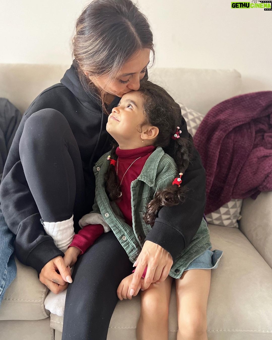 Anusha Dandekar Instagram - Never did I think I would find a little love like this… 🤍🤍🤍 @iamcutelittlekeya you have my heart ❤️