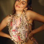 Anusha Dandekar Instagram - Ruwa Naari 👑 Boho Diwali vibes in @payalsinghal 🪔 ✨ Shot by: @shrutisbagwe Jewels by: @curiocottagejewelry Hair by: @mithun.gole & #priti