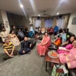 Anusha Dandekar Instagram - Diwali at home was a first and last… But the BEST EVER! The perfect way to start the new year… my heart is so so full, so grateful. Blessings on blessings to you all… ❤️🪔❤️
