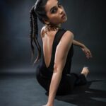 Anushka Kaushik Instagram - Black is my happy color ✔️ . . Studio : @filmygyan Captured by : @anshul.varshney_ Edit by: @amirkhan_editz HMU by: @upasana.chh__ Styled by : @ruchitasharma27 . . #black #blacklove #bnw #bnwmood #bnwphotography #blackandwhitephoto #blackandwhiteonly #photoshoot #photoshooting #photoshootday #modelshoot #modeling #studioshoot #studioshooting #anushkakaushik