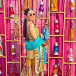 Anushka Kaushik Instagram - Aaj haldi me thoda namak add karte hue 😝 . . . . . . . #patola #weddingwear #weddingevent #weddingideas #weddingoutfit #weddingoutfits #outfitideas #outfitpost #ootdstyle #ootdfash #ootdfashion #ootdindia #yellow #yellowdress #haldi #haldiceremony #salty #AnushkaKaushik Bravura Gold Resort