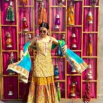 Anushka Kaushik Instagram - Aaj haldi me thoda namak add karte hue 😝 . . . . . . . #patola #weddingwear #weddingevent #weddingideas #weddingoutfit #weddingoutfits #outfitideas #outfitpost #ootdstyle #ootdfash #ootdfashion #ootdindia #yellow #yellowdress #haldi #haldiceremony #salty #AnushkaKaushik Bravura Gold Resort