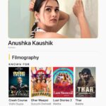 Anushka Kaushik Instagram - After her latest performance in titles like Lust Stories 2 on @netflix_in and Crash Course on @primevideoin, @reel_anushka trends at #15 on IMDb's Popular Indian Celebrities Feature this week 💛 Here's looking at some other titles that she's known for ✨ 🎬: Crash Course | Prime Video Ghar Waapsi | Disney+ Hotstar Lust Stories 2 | Netflix Thar | Netflix