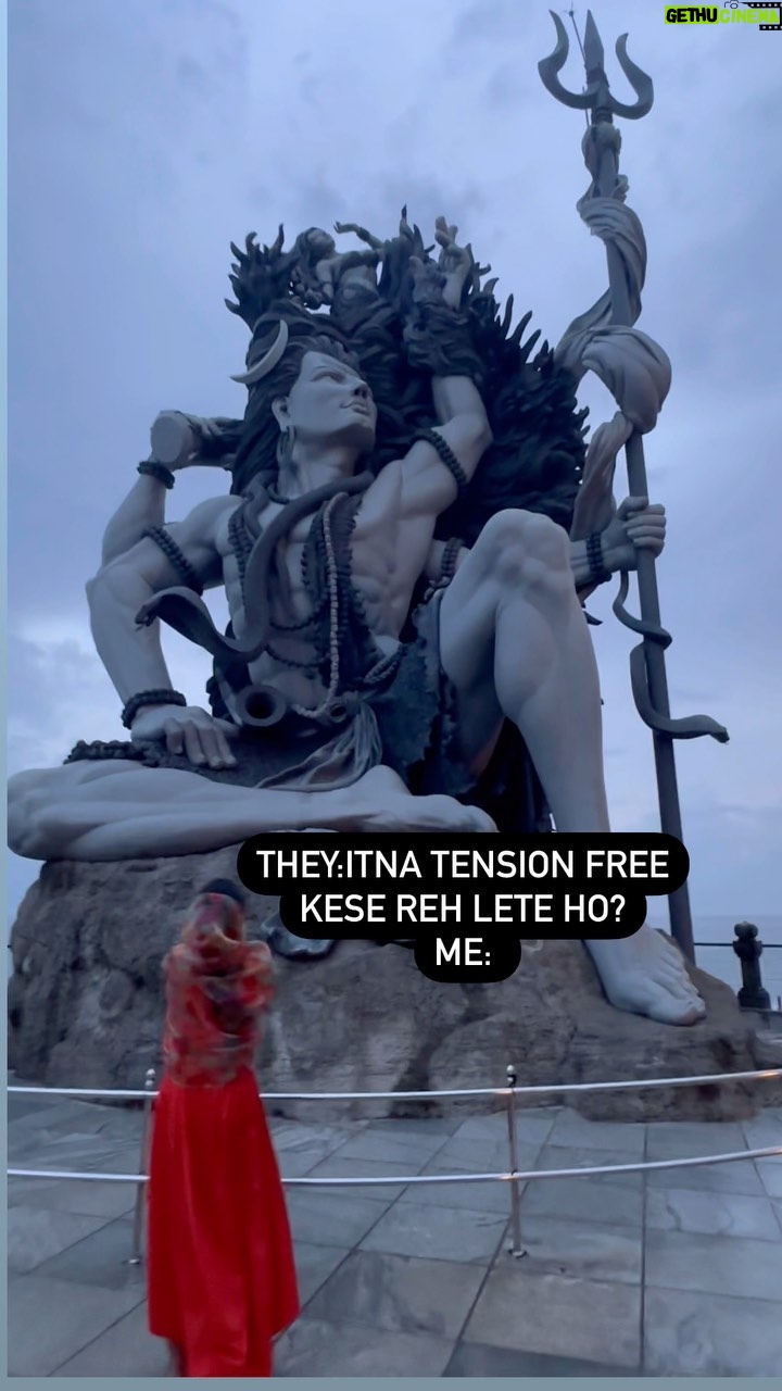 Anushka Kaushik Instagram - Reminder- He is taking care of u . . . #mahadev #godisgreat #blessedlife #shiva #godbless #godisgood #goodlife #happylife #happylife❤️ #anushkakaushik