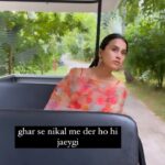 Anushka Kaushik Instagram - Jaldi ka kaam shaitan ka … 🤭 . 📍 @estuary_sarovar_portico . . #late #alwayslate #friendshipgoals #friendsreunion #realitycheck #realproblems #funnyreel #funnyreels #trendingaudio #trendingvideos #explorepage