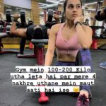 Anushka Kaushik Instagram - Sirf 4 nakhre hi to hain mere roz ke 🥲 . . . . . . #gymreels #fitnessmotivation #bodybuilder #boyfriend #couplegoals #funnyreel #funnyvideo #demanding #girlfriend #anushkakaushik