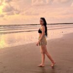 Anushka Kaushik Instagram - Always a water baby 🌊 . . 🕶️: @accessorizeindiaofficial . #beachside #beachvibes #beachlife #beachday #beachwear #waterbaby #anushkakaushik Alibaugh