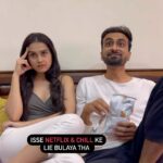 Anushka Kaushik Instagram - He: ‘baapuu ji’ >>>>>>>‘babita ji’😓😓 . . . #tmkoc #tarakmehta #tarakmehtakaultachashma #netflixandchill #netflix #chillin #chillvibes #boyfriendmemes #boyfriends #crazyboy #anushkakaushik