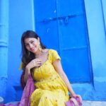 Aparna Dixit Instagram - 💙 Wearing @purvisethiacouture Jewellery @miranabymegha Styled by @yourstylistforever Clicked by @omshantiomstudio Jodhpur D Blue City