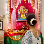 Aparna Dixit Instagram - 3 blissful days 😇🙏🏻🌸 #ganpatibappamorya