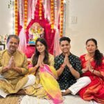 Aparna Dixit Instagram - 3 blissful days 😇🙏🏻🌸 #ganpatibappamorya