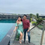 Aparna Dixit Instagram - Feasting is our fav thing to do together 🥘 🍲 ☕️ . . . Heels @shopgnist Dress @thenewbold.in Styled by @yourstylistforever
