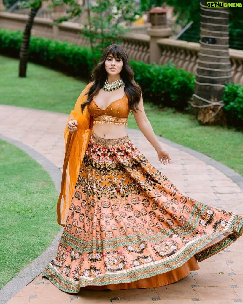 Aparna Dixit Instagram - There’s something about a good Indian lehenga, do you agree? Shoot concept & creative Direction: @thebridesofindia @mansidhanak Makeup products: @Nourrbymallikabhat Hair by: @makeupbypompy Makeup by: @mallika_bhat Outfit: @rockystarofficial Jewellery: @rimayuO7 Production: @mansidhanak @vinavb @mehtaakshit @revurgeofficial Location: @westinmumbaipowai Photography by : @seventybytwo On set styling: @stylebysugandhasood @micu_28_ #TheBridesOfIndia 💗🧿