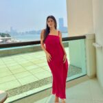 Aparna Dixit Instagram - 🌹 Wearing @labelsimrankatyal Earrings @cherryblossoms.designs Styled by @yourstylistforever TAJ Exotica Resort and spa, the Palm Dubai
