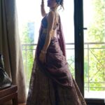 Aparna Dixit Instagram – Calm before the stormy baarat ka dance 💃🏻 
To bring home #merebrotherkidulhan 
#arang
.

Wearing @showshaa @vblitzcommunications 
Jewellery @indianjewellery999 
Styled by @nisha_shah__ 
HMU @pallavi_makeovers_pmo 
Clicked by @realaceproductions 
Coordinated by @hub_of_branding Delhi, India