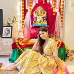 Aparna Dixit Instagram - 3 blissful days 😇🙏🏻🌸 #ganpatibappamorya