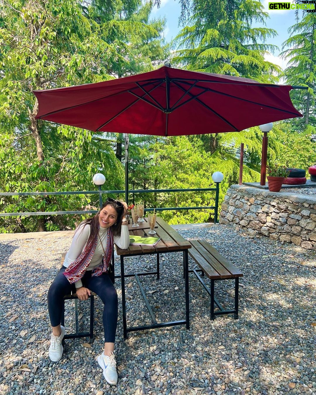 Aparna Dixit Instagram - Some fresh mountain air and incredible views 🏔️ Clouds End, Mussorie