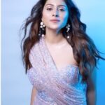 Aparna Dixit Instagram - Gliterring 💎 . . Wearing @vioriccaofficial Jewellery @cherryblossoms.designs Styled by @yourstylistforever HMU @makeupstorybyroma