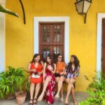 Aparna Dixit Instagram - A tale of beautiful walls and four friends, yummy dinner with no ends failed attempt of following trends and issues that our laughter mends. ♾️🤍 #pondicherry Pondicherry