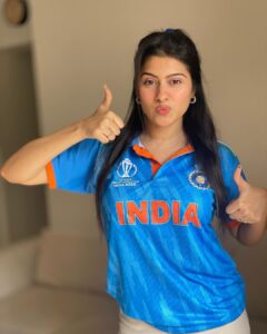 Aparna Dixit Instagram - We ready 🇮🇳 All the best to our team 🧿♥️ With you in it 🫶🏻 Jai Hind #worldcup2023 #worldcupfinal #india #indiancricketteam