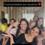 Archana Chandhoke Instagram - Wait for the transition…Our kinda crazy when we get together… @zaaravineet.offl @archanachandhoke @aanchalchandhoke @simran_chandhoke Chennai, India
