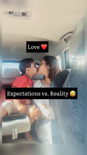 Archana Chandhoke Instagram - Brother sister love - Expectations Vs. Reality 😂

#sibling #siblinggoals #expectations #reality #brothersisterlove #momblogger #siblinglove👫