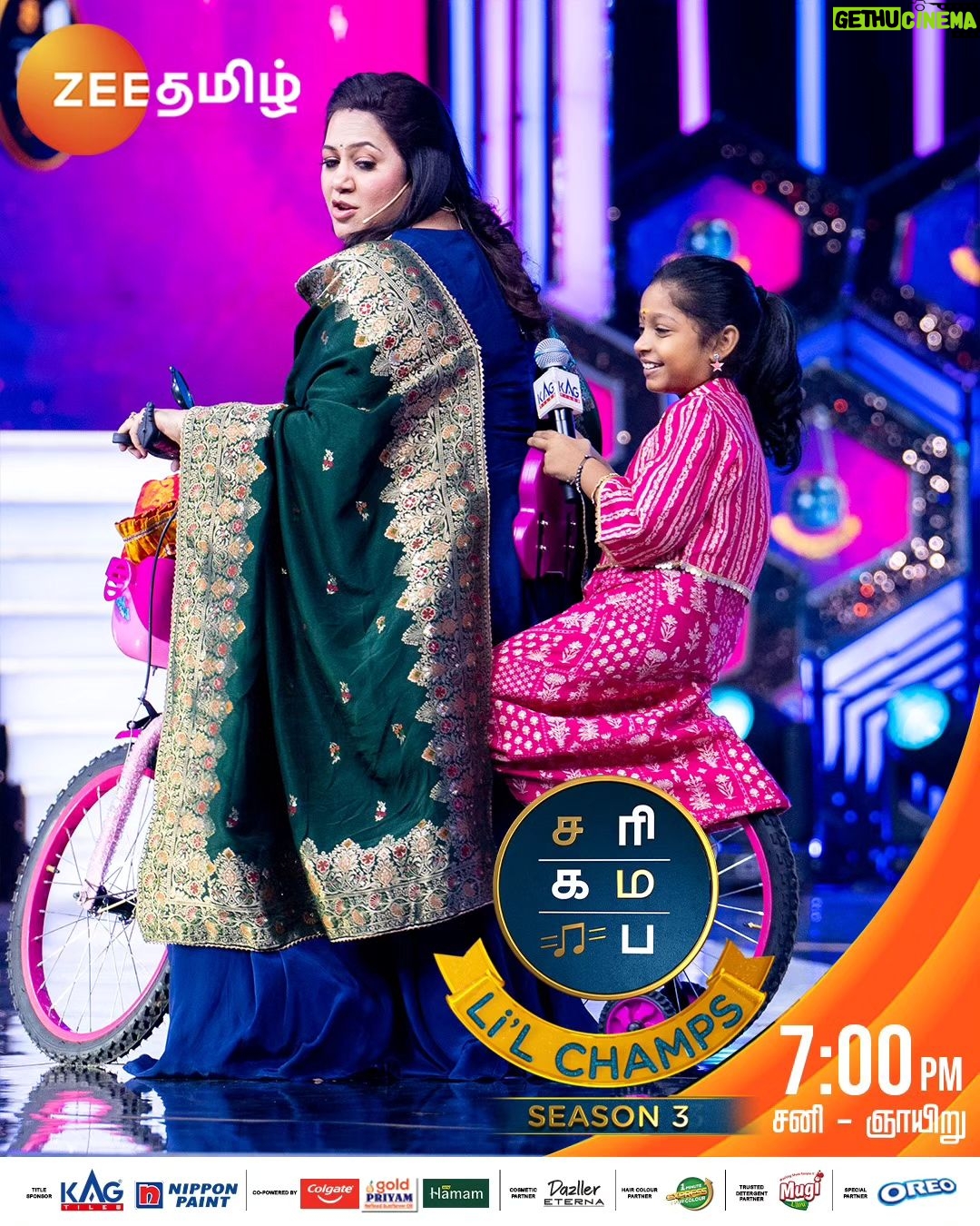 Archana Chandhoke Instagram - போலாம் ரைட்...!!!😂❤️ Saregamapa Lil Champs | Evergreen Hits Round | Saturday And Sunday at 7pm. #SaregamapaLilChamps3 #SaregamapaLilChamps #Saindhavi #SriNivas #VijayPrakash #Archana #SathishAndBand #DhakshithaSree #ZeeTamil