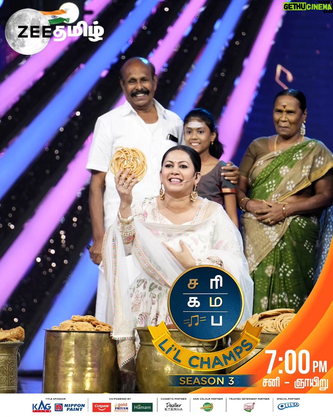 Archana Chandhoke Instagram - அந்த ஆனந்தம் இருக்கே...!!!😂 Saregamapa Lil Champs | Dedication Round | Saturday and Sunday at 7pm. #SaregamapaLilChamps3 #SaregamapaLilChamps #Abhirami #Saindhavi #SriNivas #VijayPrakash #Snehan #Archana #SathishAndBand #ZeeTamil