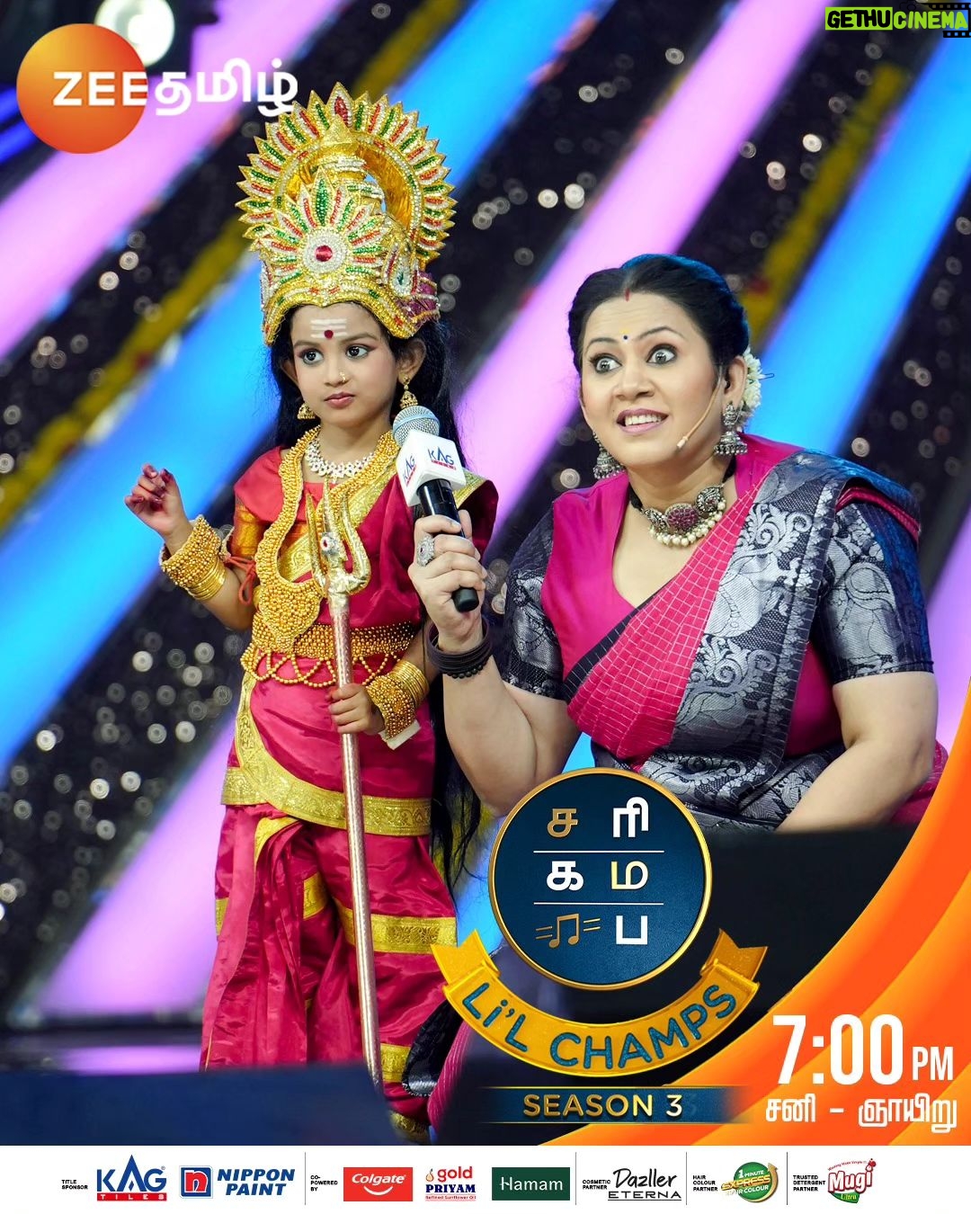 Archana Chandhoke Instagram - இந்த Performance நம்ம List-லயே இல்லையே...!!!😂❤️ Saregamapa Lil Champs | Devotional Round | Saturday And Sunday at 7pm. #SaregamapaLilChamps3 #SaregamapaLilChamps #Abhirami #Saindhavi #SriNivas #Mano #Archana #SathishAndBand #ZeeTamil