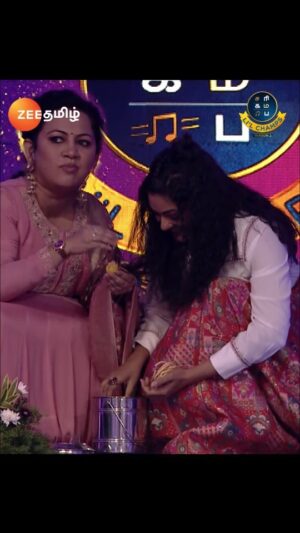 Archana Chandhoke Instagram - எடுத்தேன் பாரு ஓட்டம்...!!!🤣
Saregamapa Lil Champs | Saturday and Sunday at 7pm. 

#SaregamapaLilChamps3 #SaregamapaLilChamps #Abhirami #Saindhavi #SriNivas #Haricharan #Archana #Karunya #SathishAndBand #ZeeTamil