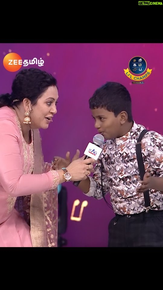 Archana Chandhoke Instagram - Pure Happiness Bro...!!!❤️💯 Saregamapa Lil Champs | Senior Vs Junior Round | Now Showing. #SaregamapaLilChamps3 #SaregamapaLilChamps #Abhirami #Saindhavi #SriNivas #Haricharan #Archana #SathishAndBand #Priyan #ZeeTamil